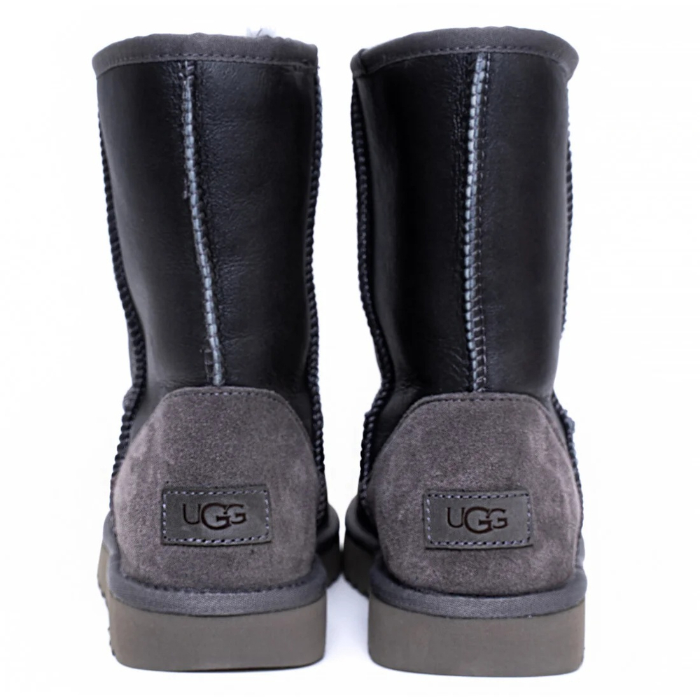 Ugg Classic Short Metallic Grey