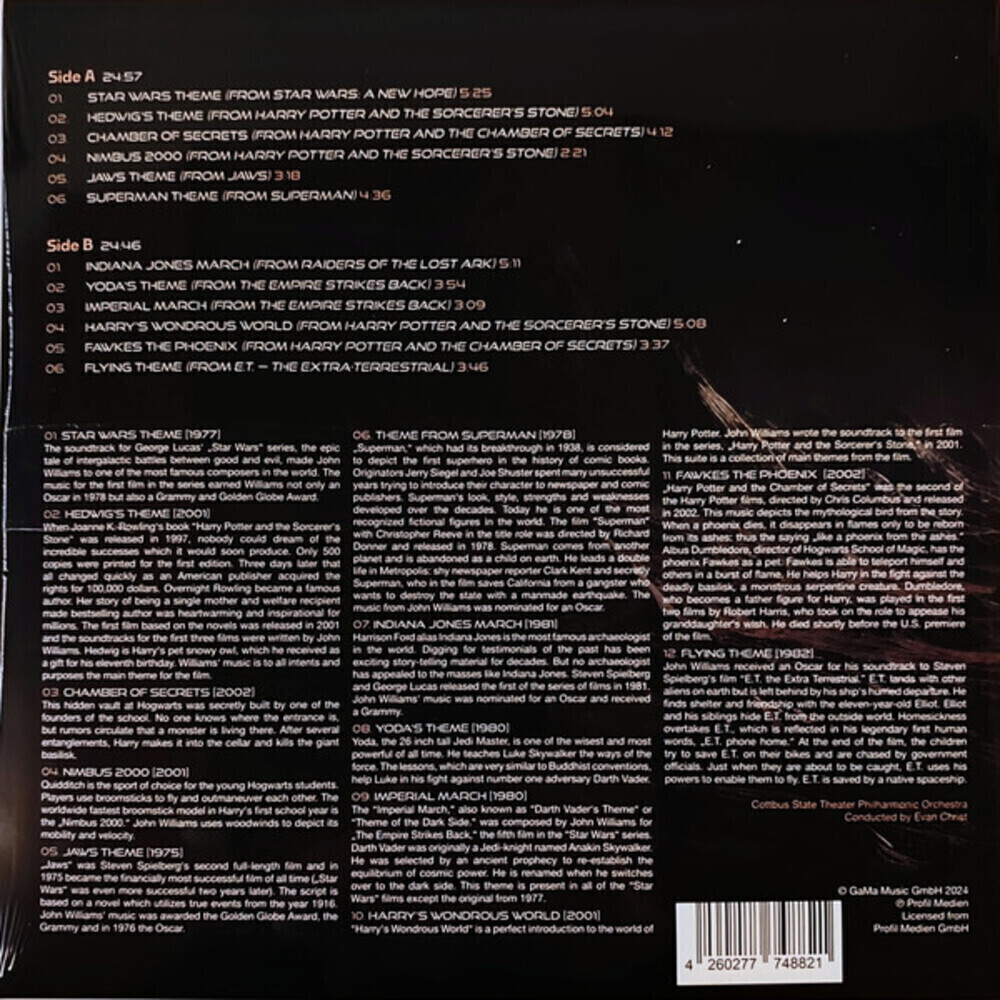 John Williams / Soundtrack Hits (Coloured Vinyl)(LP)