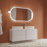 Зеркало Cezares Giubileo 150 CZR-SPC-GIUBILEO-1500-800-TCH-WARM с подсветкой с сенсорным выключателем и подогревом