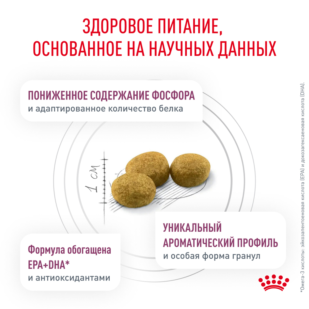 ROYAL CANIN Renal Корм сухой для кошек для поддержания функции почек, 350 г
