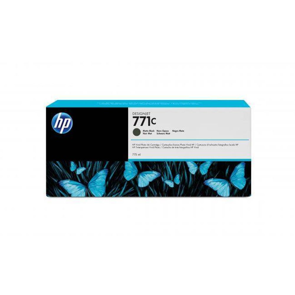 Картридж HP 771C B6Y07A струйный черный матовый (775 мл)