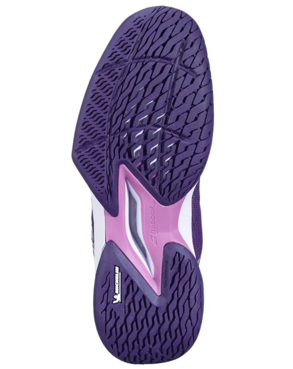 Женские теннисные кроссовки Babolat Jet Tere 2 All Court - dark purple/silver