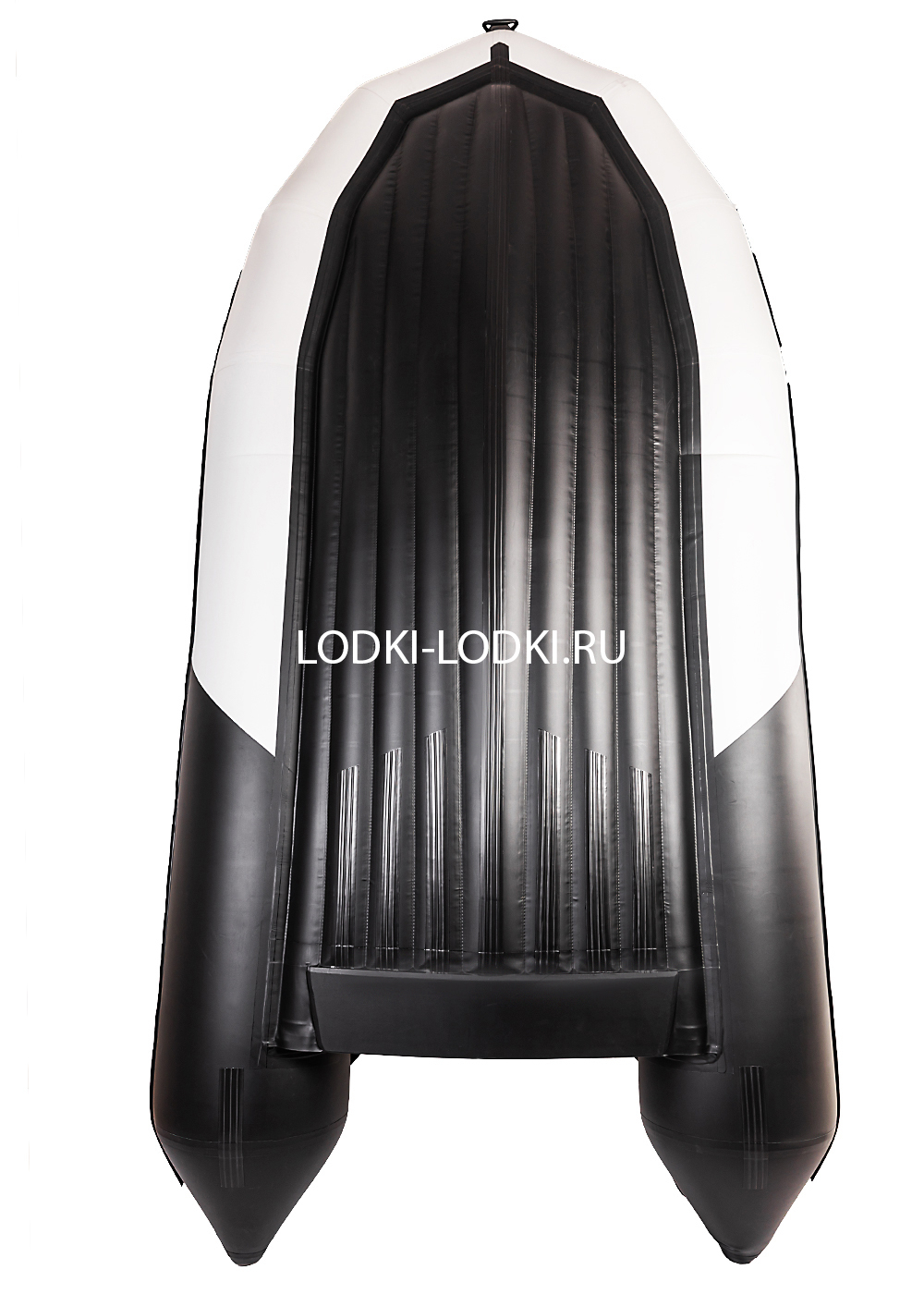 Хантер 380 ПРО белый-черный (лодка ПВХ под мотор НДНД)