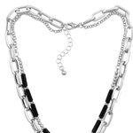 Колье Fiore Luna BLACK EPOXY BCN13254-02 S