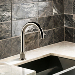 Излив для раковины Gessi Venti20, высокий, отдельностоящий, цвет Nickel PVD
