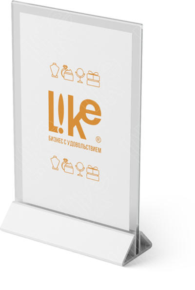 Подставка для постера А5 (148*210 мм.)/съемное основание