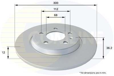 COMLINE - ADC1478-CML - Brake Disc