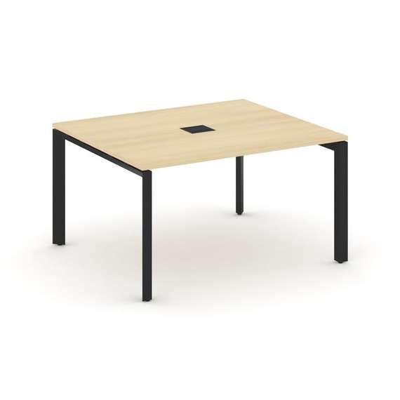 Style Project Стол переговорный SN-59P.SPRG-032 Акация Лорка/Металл Черный 1180*1180*750