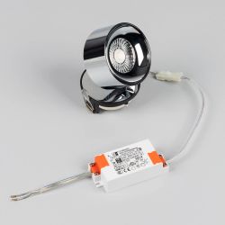 Светильник SP-PLURIO-BUILT-R77-9W Warm3000 (BK-CHR, 36 deg, 230V) (Arlight, IP20 Металл, 3 года) 037999