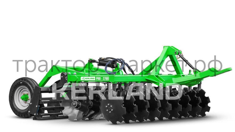 Борона дисковая, прицепная Kerland | Керланд PRO 2700 (2,7 м)