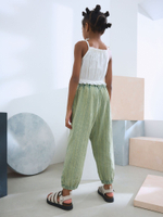 Брюки для девочки Next AB1-538, Хаки