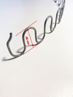 Змейка пружина для дивана длиной 460 мм, 5 шт