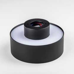 215947 Светильник ACUTO LED up 6W+down 18W 1920LM 120G ЧЕРНЫЙ 4000K