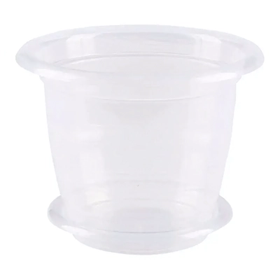 Горшок цв. д/орхидеи 1л (прозрачный)