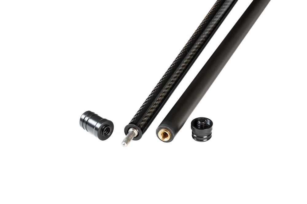 Кий / пирамида 2-pc "Winner Carbon 010" (черный)