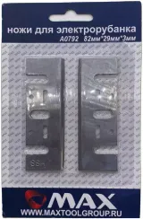 Ножи для электрорубанка 82*29*3 мм  (2 шт)