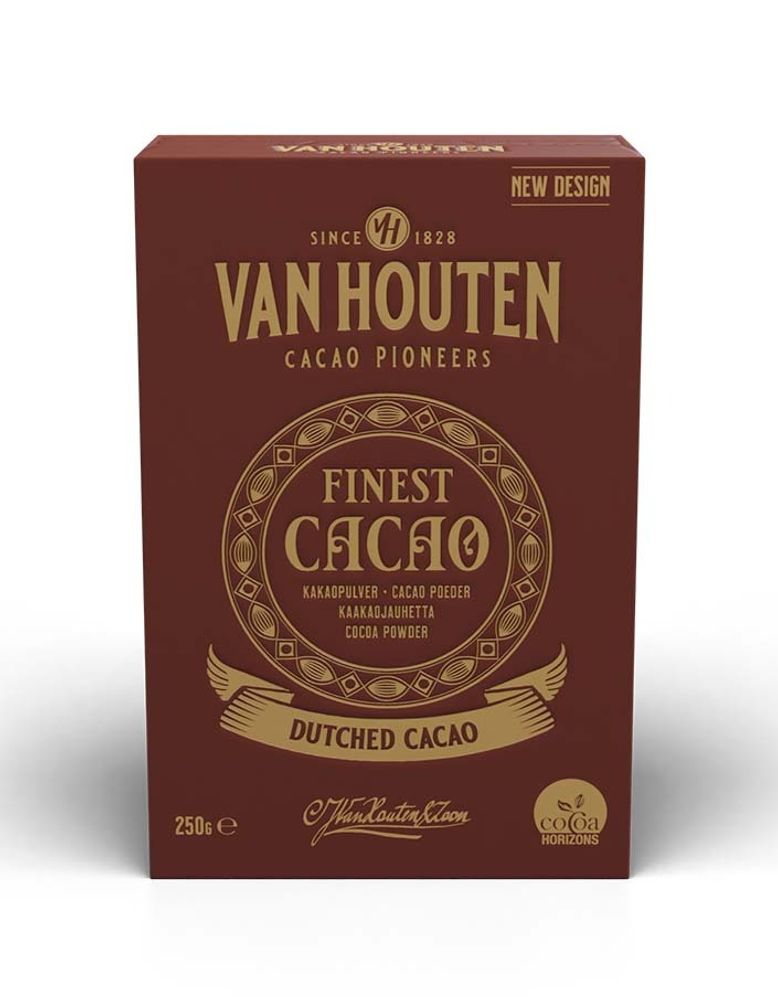 Какао-порошок алк. Van Houten Finest Cacao, 250гр