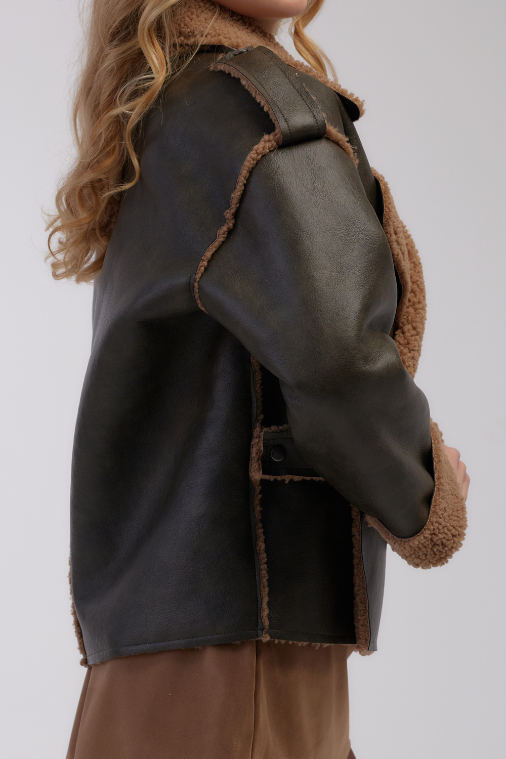 Куртка из экокожи CLOTHÉ