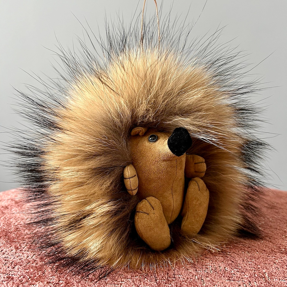 Ёжик Тофу (большой) мех енота