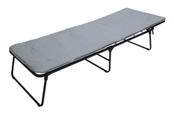 Кровать раскладная Надин п/мягкая лист 10мм арт.С408/71 (цвет ткани серый рис.без рисунка (1 шт. в уп.)