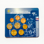 Netherlands 2001 Year Set: First Official Issue of the Euro Coins