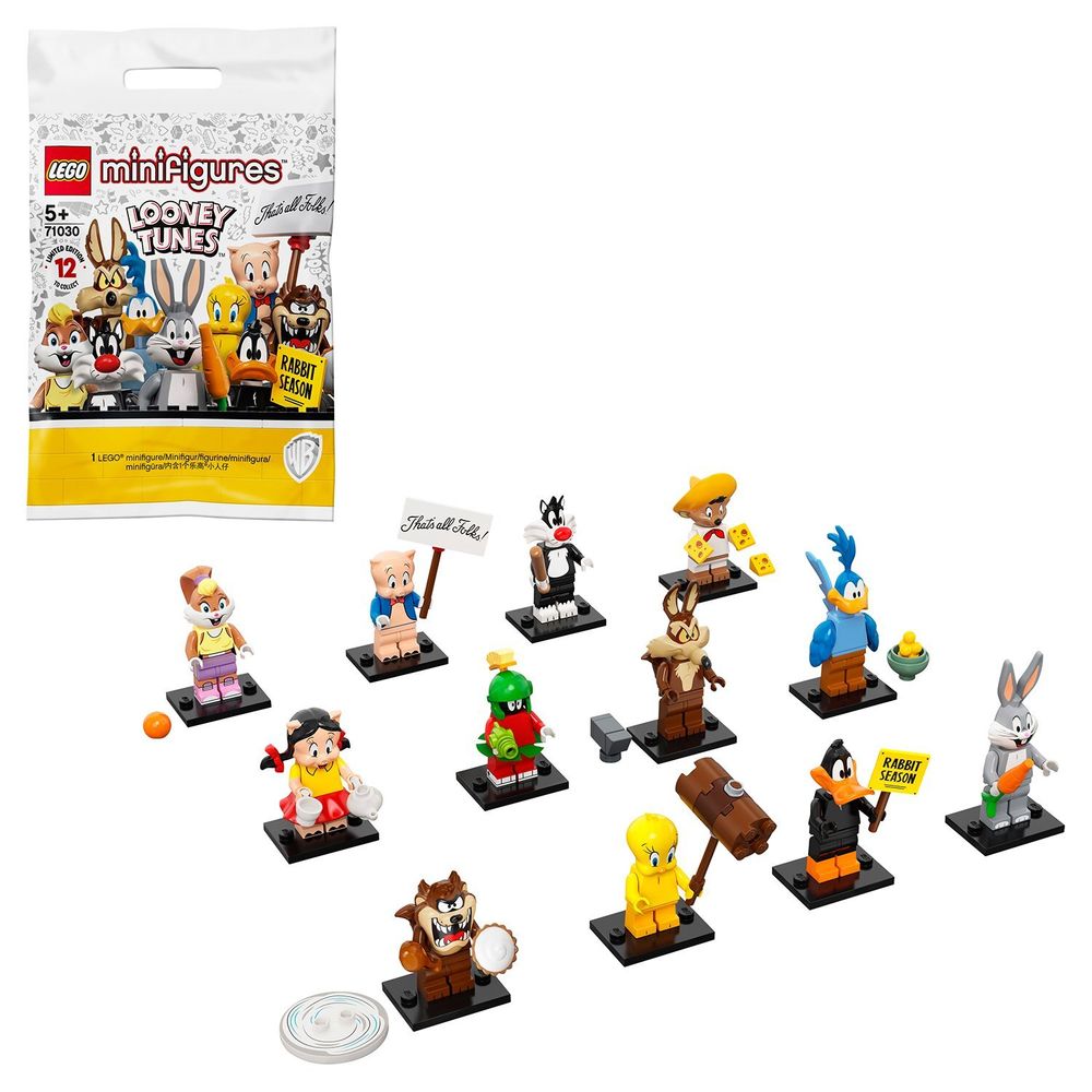 Конструктор LEGO Minifigures Минифигурки Looney Tunes в непрозрачной упаковке (Сюрприз)71030
