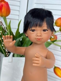 Кукла D Nenes виниловая 34см Marco без одежды (022304W)