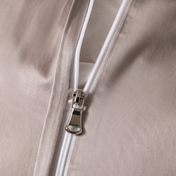 Комплект постельного белья на резинке Сатин Премиум «Серебряные облака»