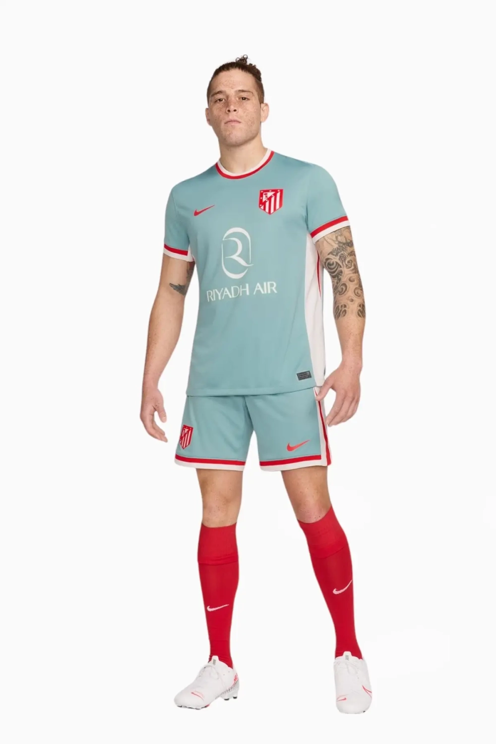 Футболка Nike Atletico Madrid 24/25 Away Stadium - бирюзовый