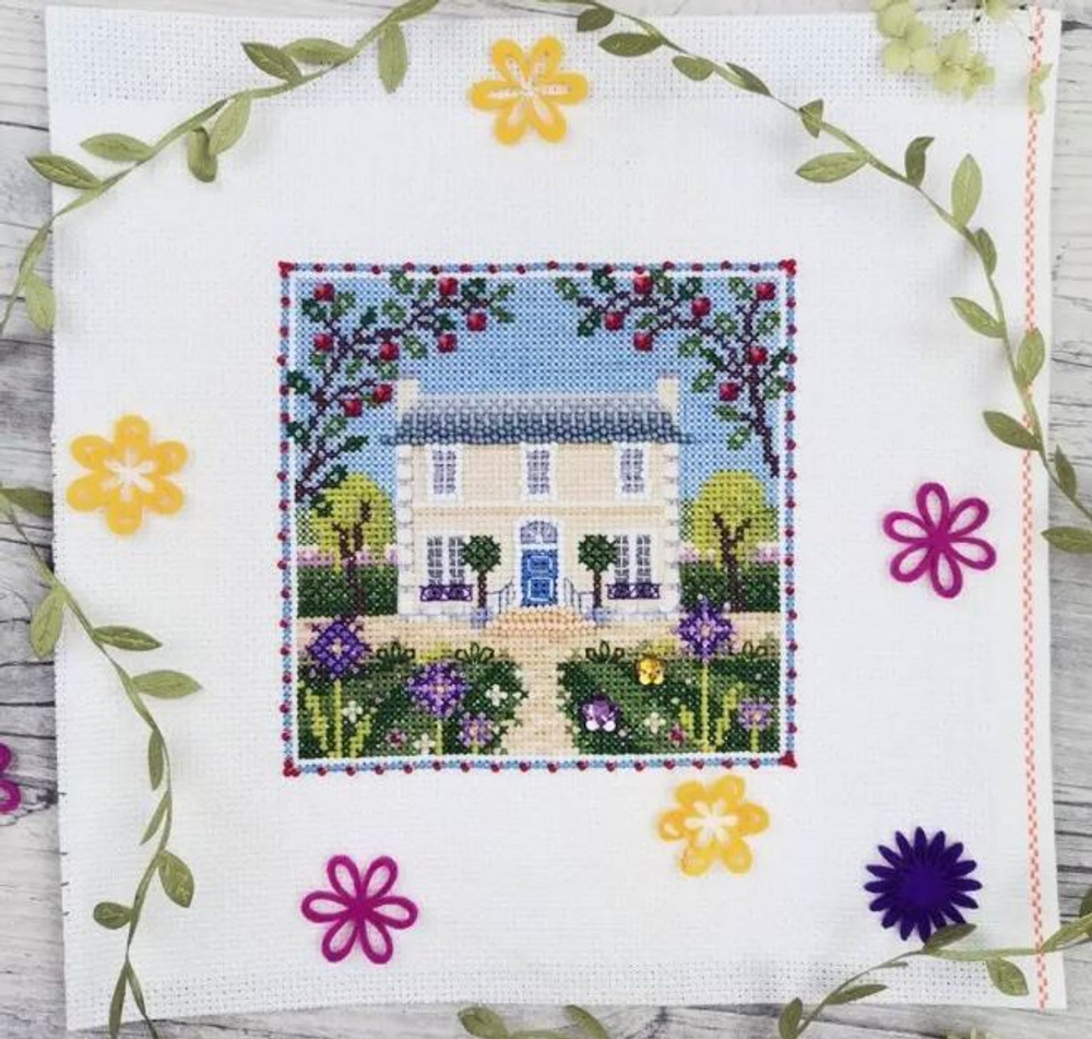 Набор для вышивания "Милый дом" 13 х 13 см (Россия)