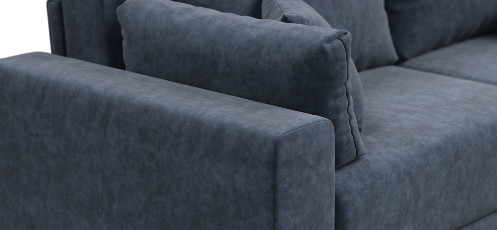 Угловой диван Босс Прайм ХЛ Велюр Роял топаз