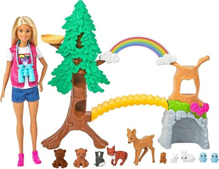 Кукла Mattel Barbie Профессии Исследователь дикой природы, с аксессуарами, GTN60