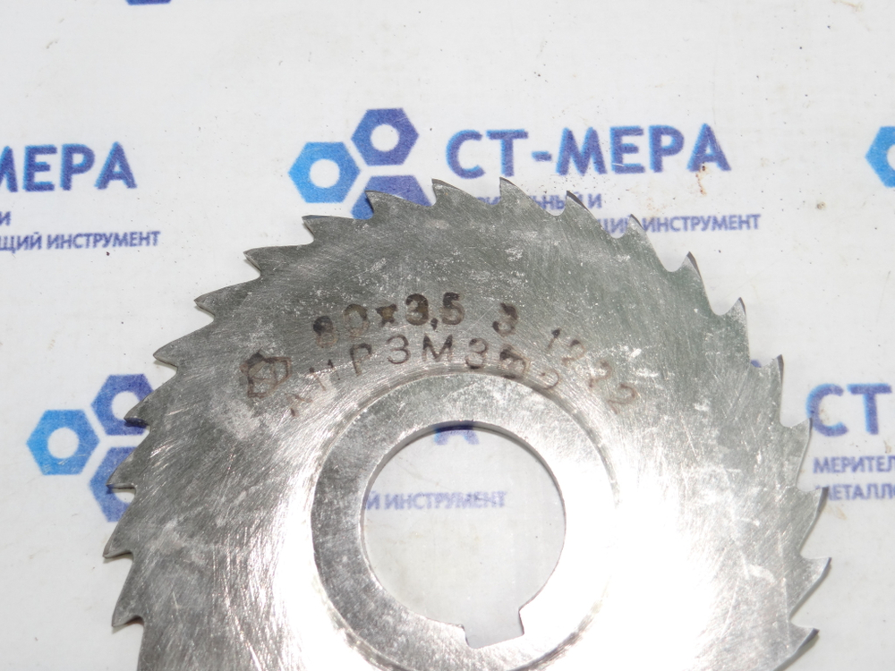 Фреза отрезная по металлу 80х3.5х22мм. z=32 А11Р3М3Ф2 с фаской с ш/п