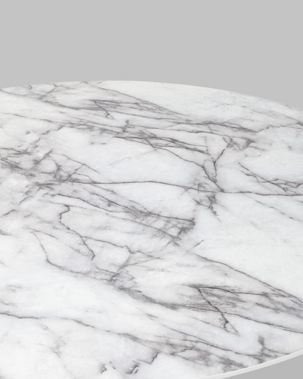 Стол обеденный Даймакс 110*110 белый мрамор