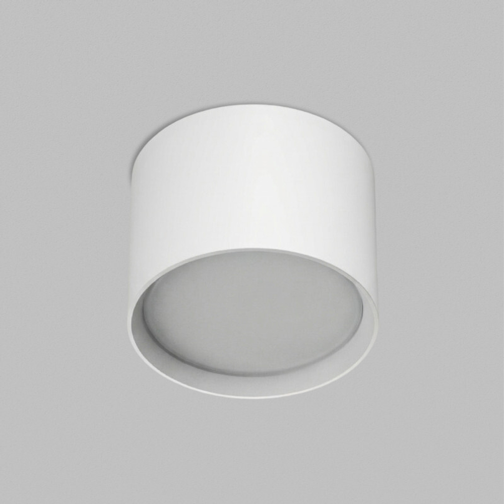 Накладной светильник PILLAR, GX53, до 15 Вт, LED, IP20, белый, алюминий