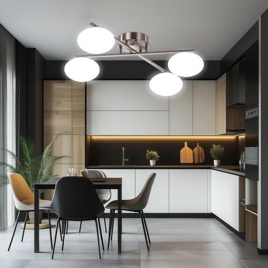 CL226A141 ATMAN Смарт Хром.Мат. Люстра Потолочная