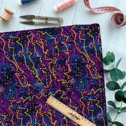 Ткань шелк Армани ядовитая река