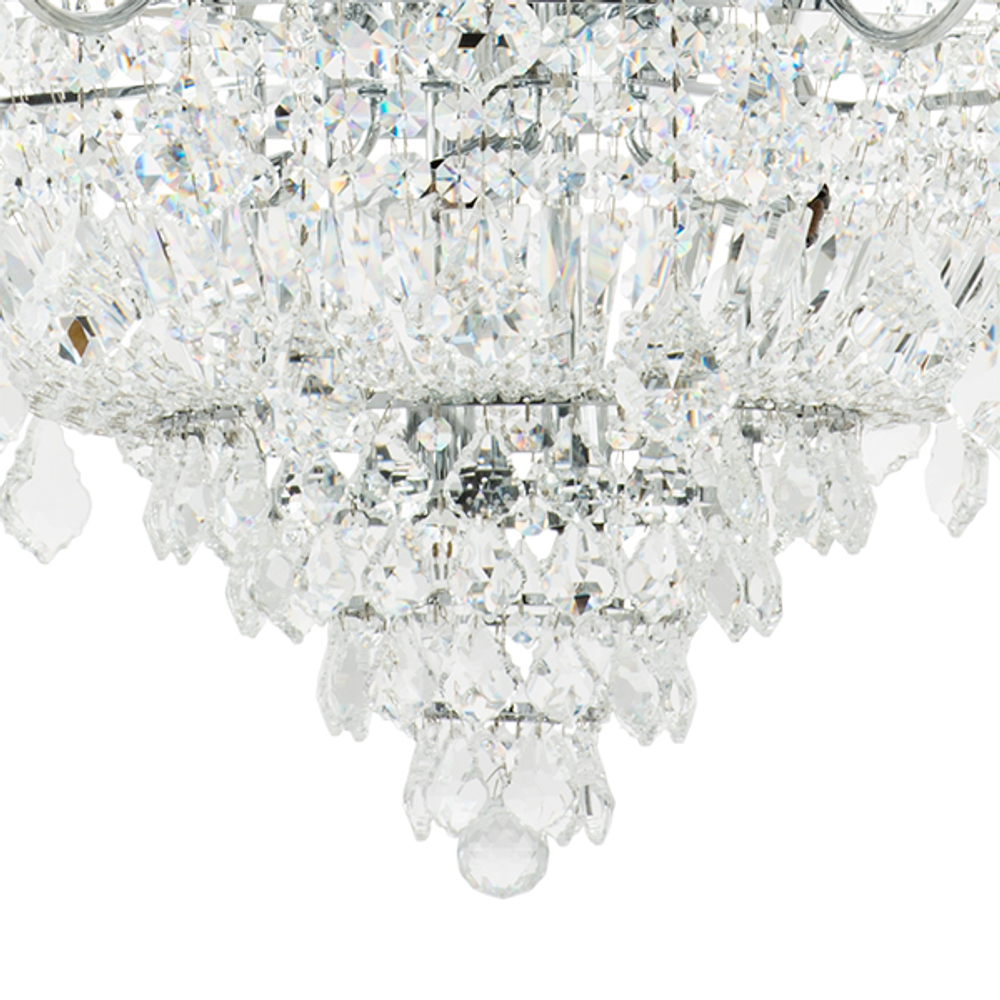 700514 !3 КОР!!! Люстра подвесная CLASSIC 51х60W E14 ХРОМ