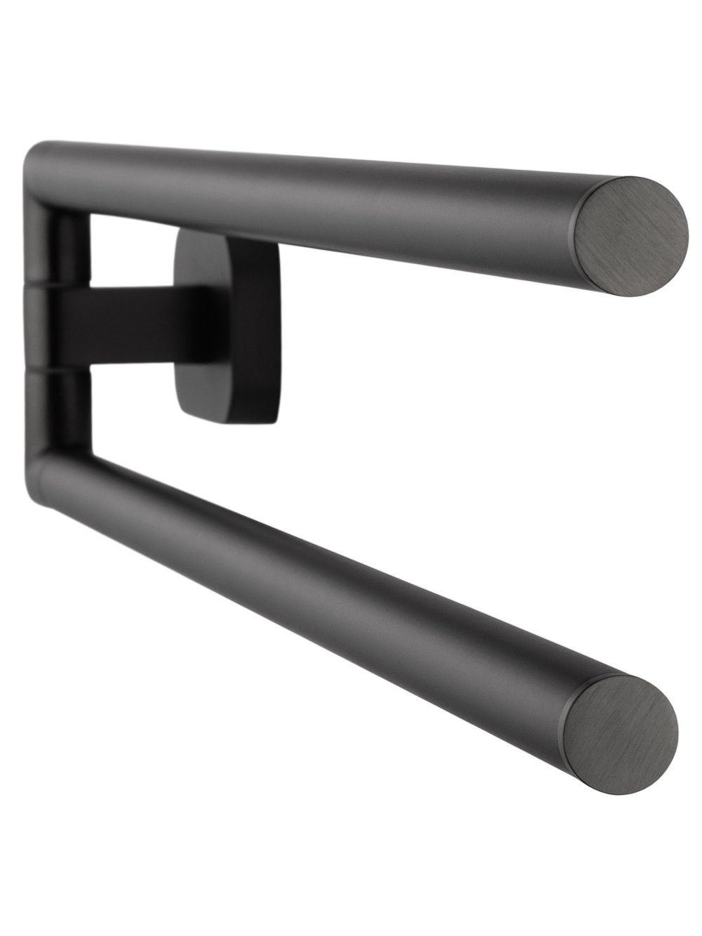 Полотенцедержатель поворотный WONZON & WOGHAND GRAFFITY, Темный графит (WW-9331)