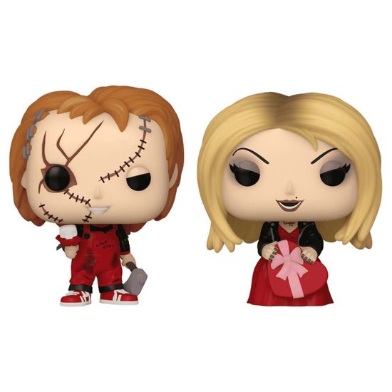 Набор подарочный Funko Pocket POP! Valentines Chucky 2PK 83101 / Фигурка Фанко ПОП! по мотивам франшизы "Чаки", Чаки и Тиффани