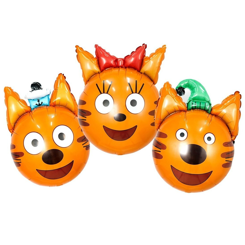 Фольгированный шар-фигура «Герои Три кота» в ассортименте, 48 см