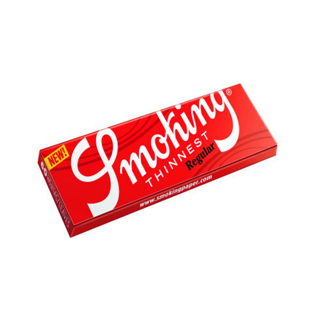 Бумага для самокруток SMOKING REGULAR THINNEST (Прозрачная) 60л.