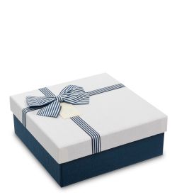 Packing Symphony WF-79/1-B Коробка «Квадрат» цв.син./бел.