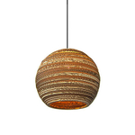 Pendant design lamp Sun Scraplight by Graypants D40