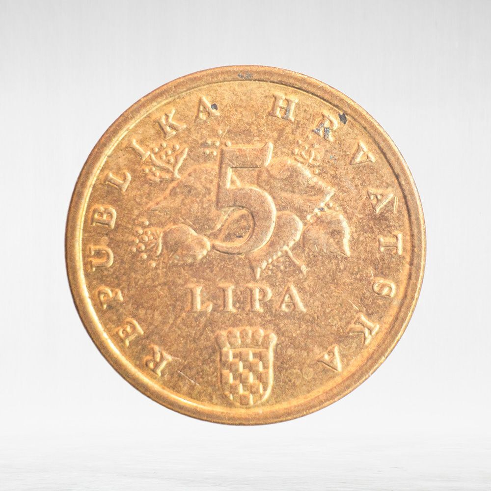 Croatia, 5 Lipa (Croatian Text), 2017, VF