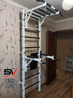 Монтаж шведской стенки Sv Sport в бетонные, кирпичные стены