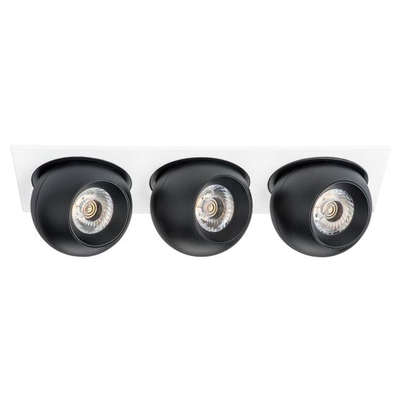 Комплект из светильника и рамки Lightstar Intero Ball (217536+217072+217072+217072) i536727272