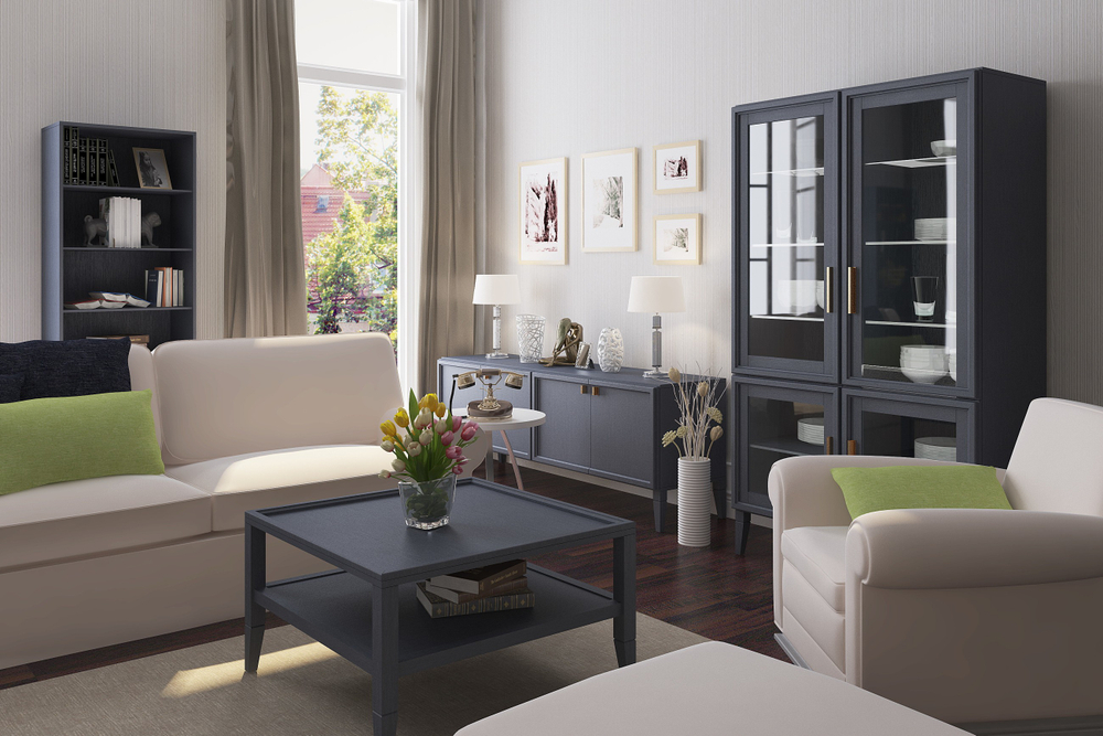 Шкаф-витрина Charlie D-4