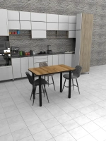 Обеденный стол "Дуб Вотан" 110x70 см