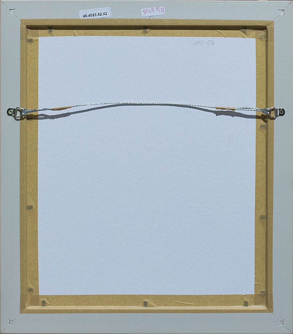 Меньшиков В. Пушкин и Натали. СССР. 1980-е. Шелкография.